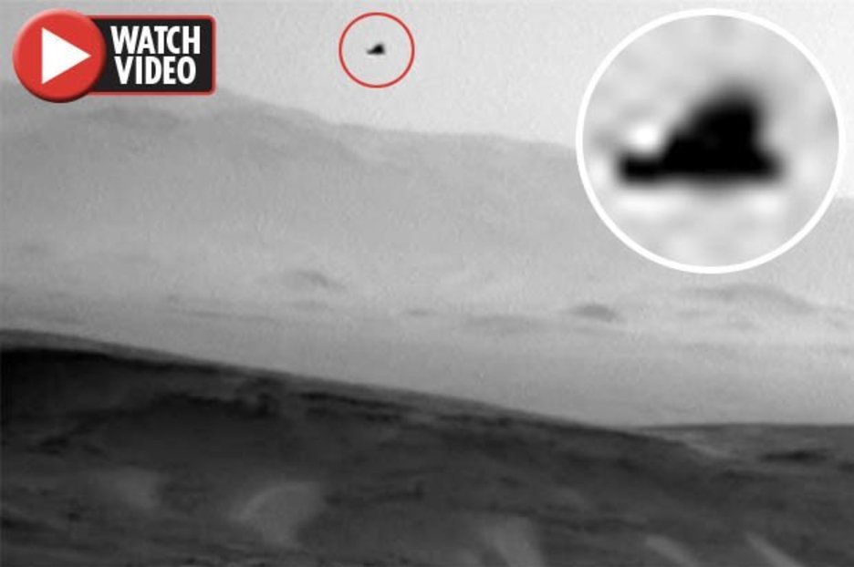 Rover de la NASA captura misteriosa criatura alada volando sobre