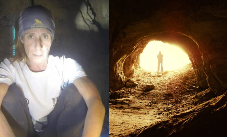 Mujer paso 500 dias sola dentro cueva perdio sentido tiempo portada