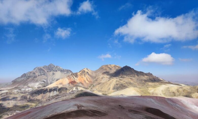 Nuevo atractivo turistico en huancavelica conoce las montanas de colores